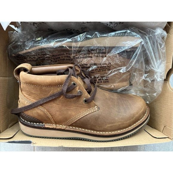Rockport Works Men's Steel Toe Chukka Work Boot Brown in 7.5 - RK2801 - Picture 4 of 4